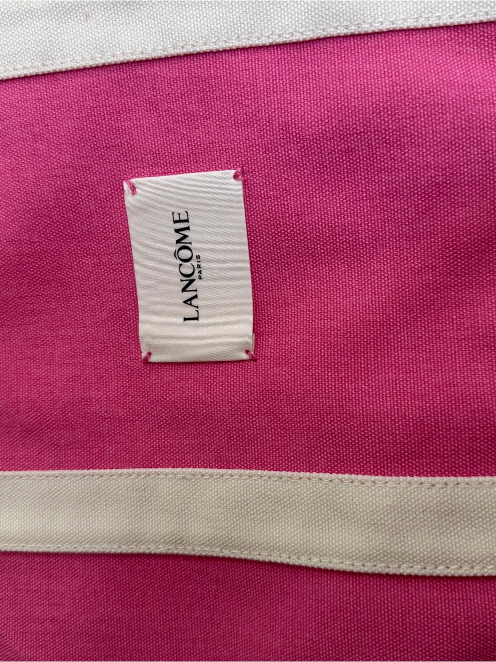 Lancome canvas Tote Bag new - Picture 2 of 3